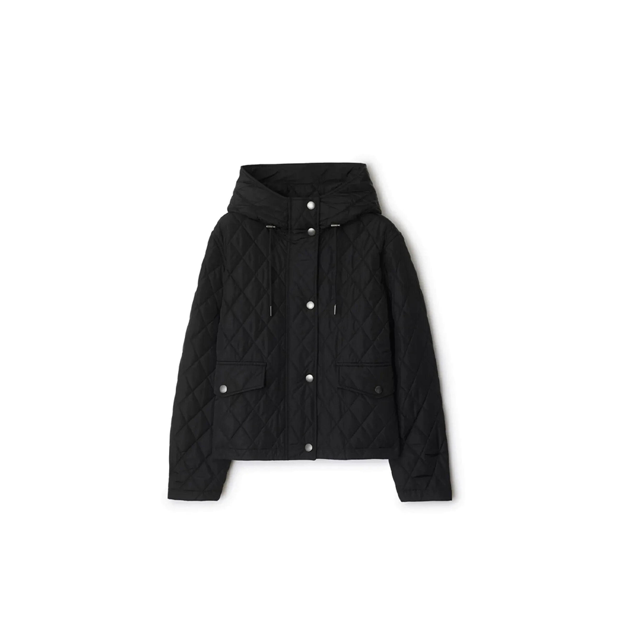 Bv*b*rry cropped-nylon-steppjacke mit kapuze 81103291